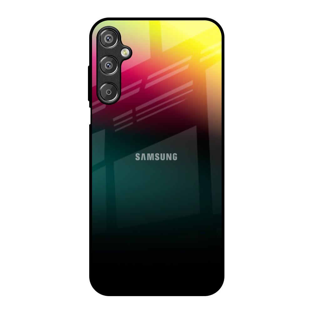Sunland Gradient Samsung Galaxy F15 5G Glass Back Cover Online