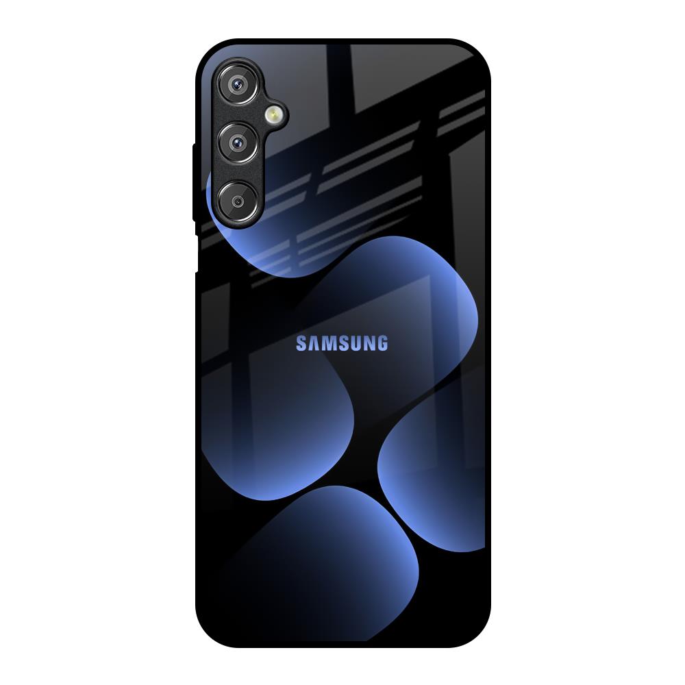 Five Blue Spots Samsung Galaxy F15 5G Glass Back Cover Online