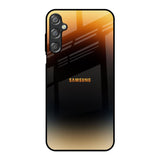Grainy Yellow Samsung Galaxy F15 5G Glass Back Cover Online