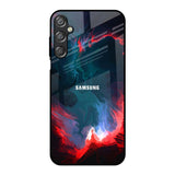 Brush Art Samsung Galaxy F15 5G Glass Back Cover Online