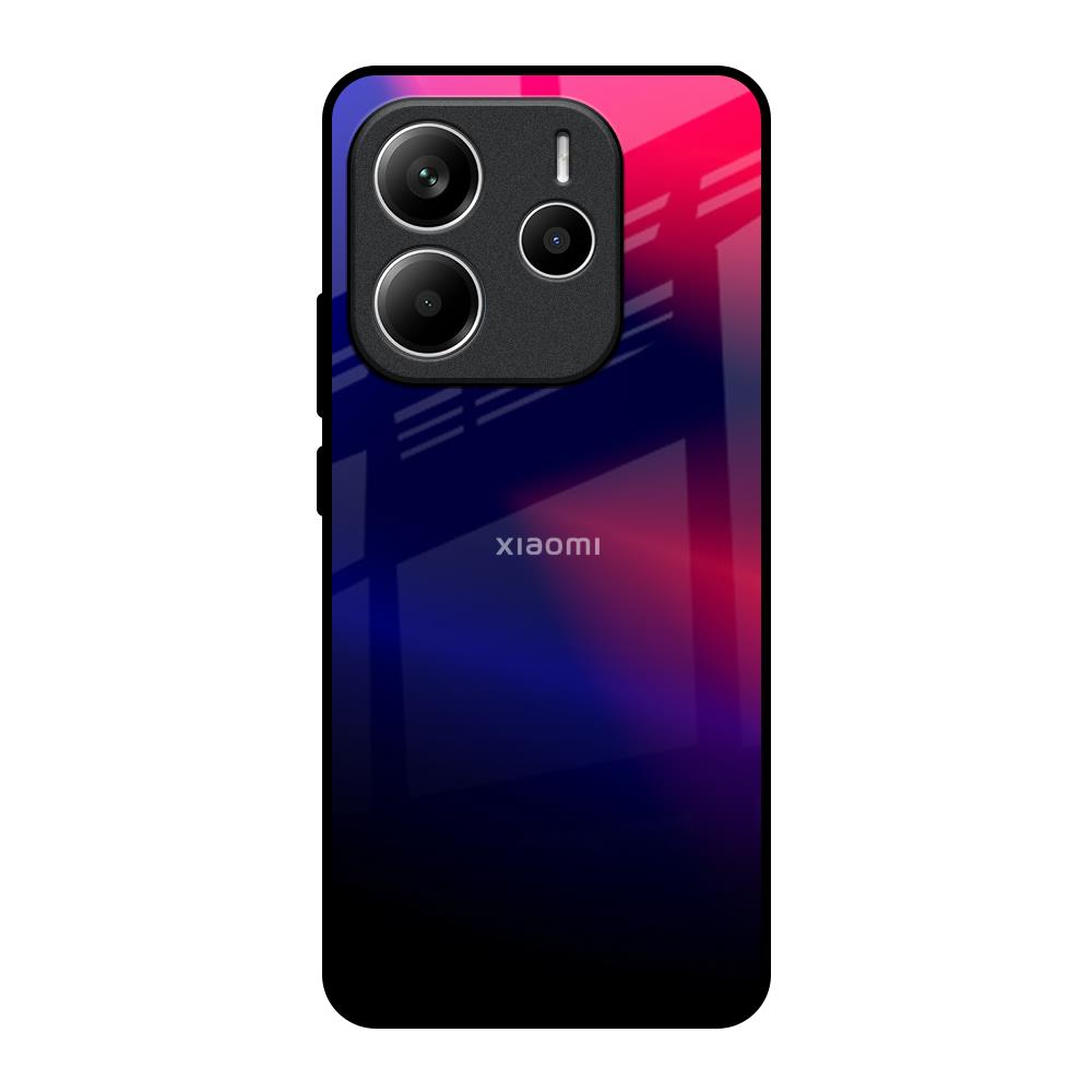 Blue Ombre Redmi Note 14 5G Glass Back Cover Online