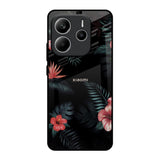 Tropical Art Flower Redmi Note 14 5G Glass Back Cover Online