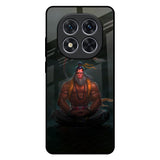 Lord Hanuman Animated Redmi Note 14 Pro 5G Glass Back Cover Online