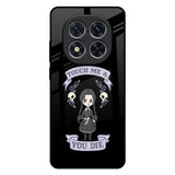 Touch Me & You Die Redmi Note 14 Pro 5G Glass Back Cover Online