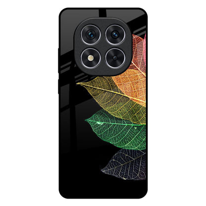 Colorful Leaves Redmi Note 14 Pro 5G Glass Back Cover Online