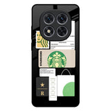 Coffee Latte Redmi Note 14 Pro 5G Glass Back Cover Online