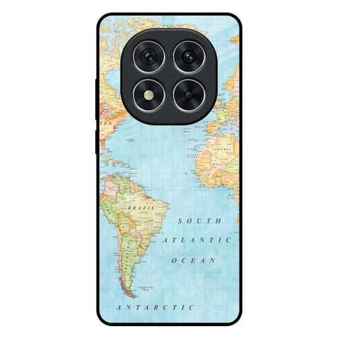 Travel Map Redmi Note 14 Pro 5G Glass Back Cover Online