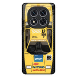 Yellow Racing Car Redmi Note 14 Pro 5G Glass Back Cover Online