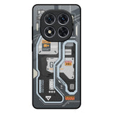 Retro Futuristic Redmi Note 14 Pro 5G Glass Back Cover Online