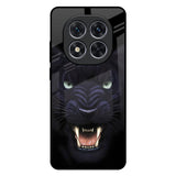 Angry Black Tiger Redmi Note 14 Pro 5G Glass Back Cover Online