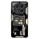 Exposed Parts Redmi Note 14 Pro 5G Glass Back Cover Online