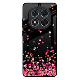 Heart Rain Fall Redmi Note 14 Pro 5G Glass Back Cover Online