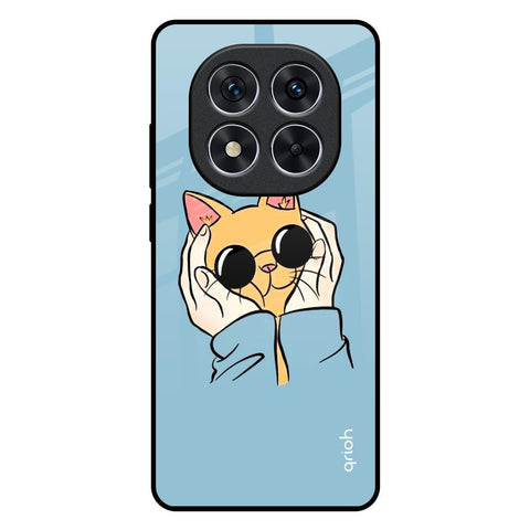 Adorable Cute Kitty Redmi Note 14 Pro 5G Glass Back Cover Online