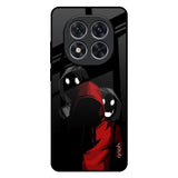 Shadow Character Redmi Note 14 Pro 5G Glass Back Cover Online