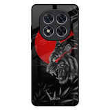 Red Moon Tiger Redmi Note 14 Pro 5G Glass Back Cover Online