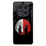 Anime Red Moon Redmi Note 14 Pro 5G Glass Back Cover Online