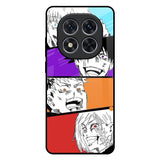 Anime Sketch Redmi Note 14 Pro 5G Glass Back Cover Online