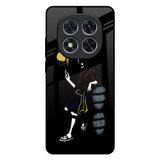 Luffy Line Art Redmi Note 14 Pro 5G Glass Back Cover Online