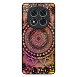 Floral Mandala Redmi Note 14 Pro 5G Glass Back Cover Online
