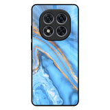 Vibrant Blue Marble Redmi Note 14 Pro 5G Glass Back Cover Online