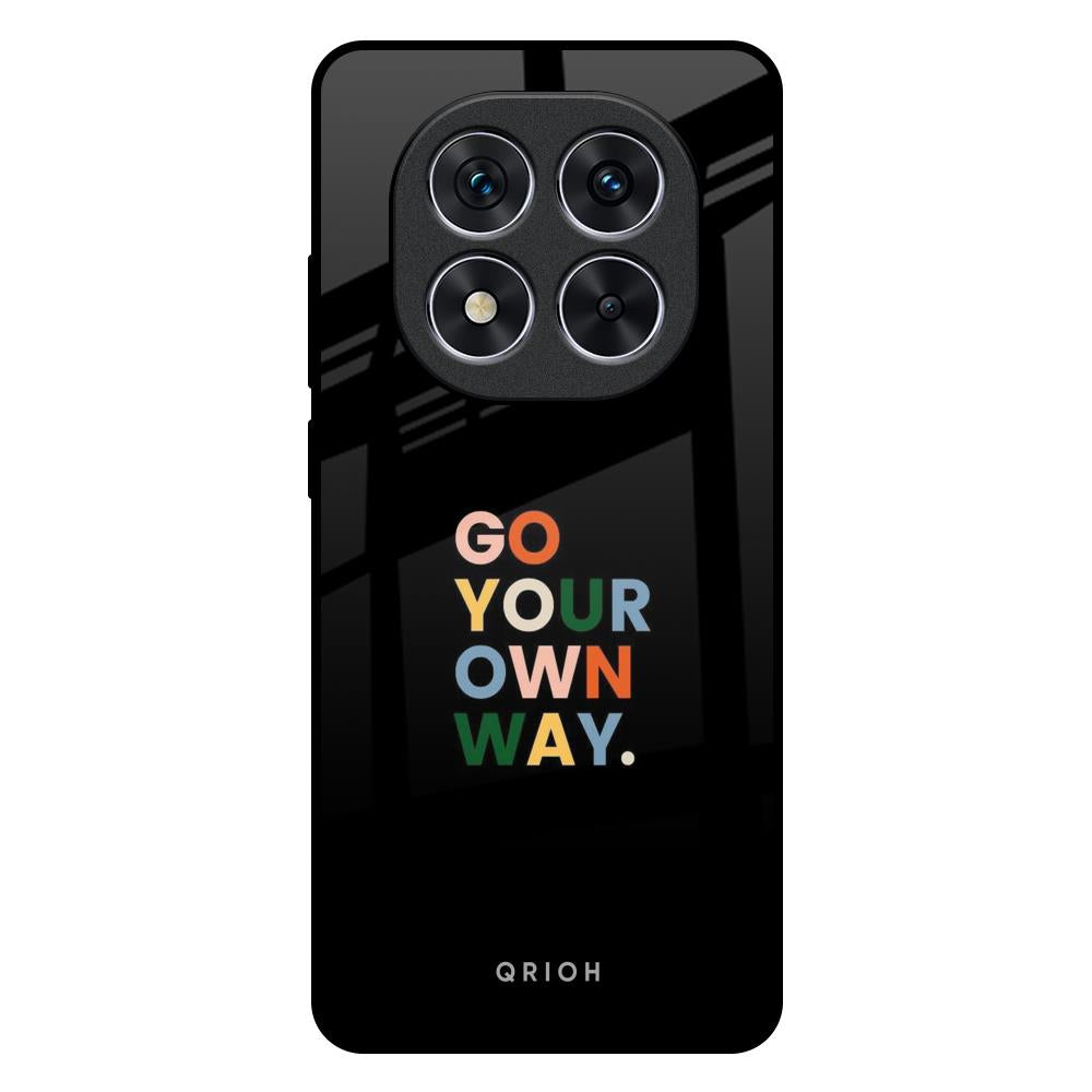 Go Your Own Way Redmi Note 14 Pro 5G Glass Back Cover Online
