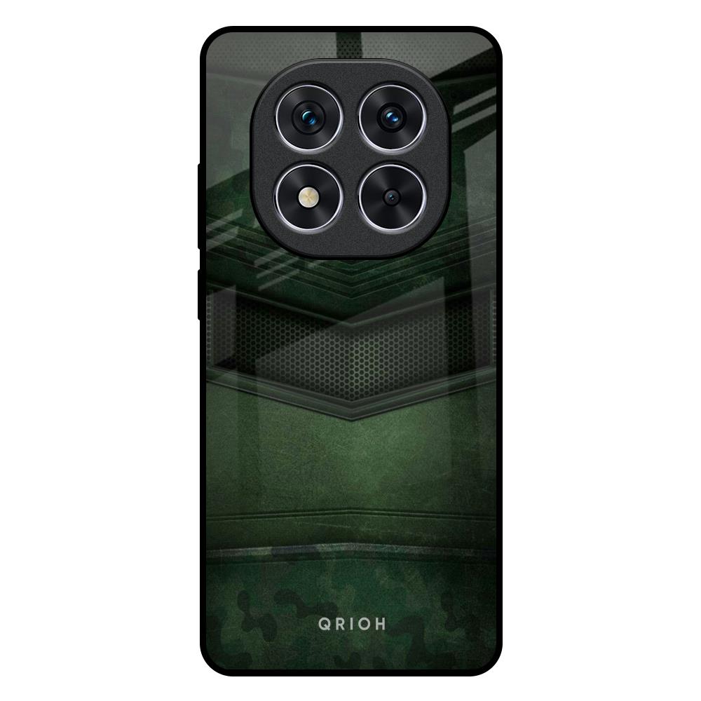 Green Leather Redmi Note 14 Pro 5G Glass Back Cover Online