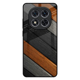 Tri Color Wood Redmi Note 14 Pro 5G Glass Back Cover Online