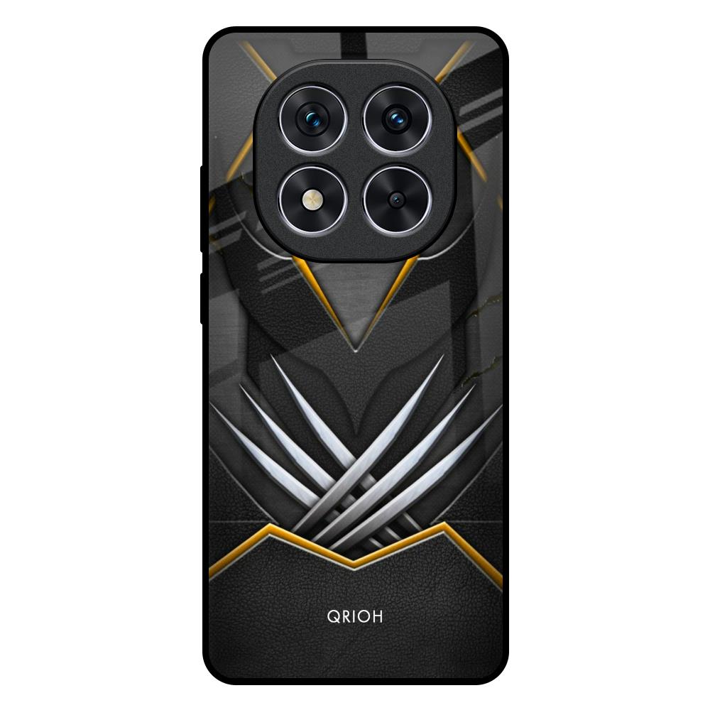 Black Warrior Redmi Note 14 Pro 5G Glass Back Cover Online