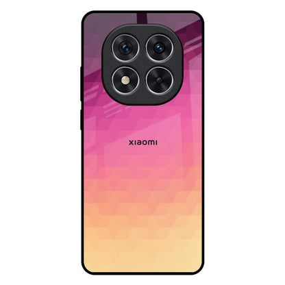 Geometric Pink Diamond Redmi Note 14 Pro 5G Glass Back Cover Online