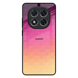 Geometric Pink Diamond Redmi Note 14 Pro 5G Glass Back Cover Online