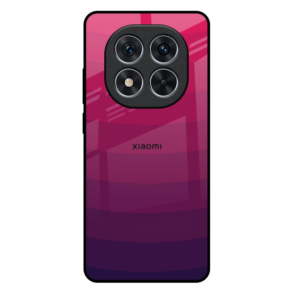 Wavy Pink Pattern Redmi Note 14 Pro 5G Glass Back Cover Online