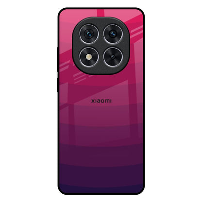 Wavy Pink Pattern Redmi Note 14 Pro 5G Glass Back Cover Online