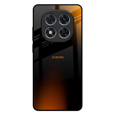 Orange Black Fusion Redmi Note 14 Pro 5G Glass Back Cover Online