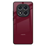 Classic Burgundy Redmi Note 14 Pro 5G Glass Back Cover Online