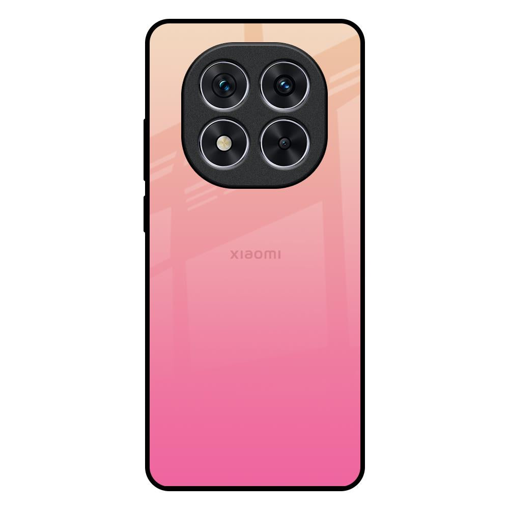 Pastel Pink Gradient Redmi Note 14 Pro 5G Glass Back Cover Online