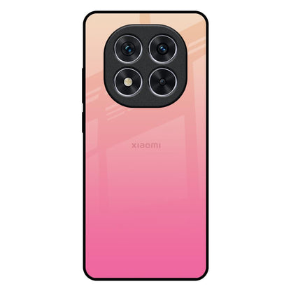 Pastel Pink Gradient Redmi Note 14 Pro 5G Glass Back Cover Online