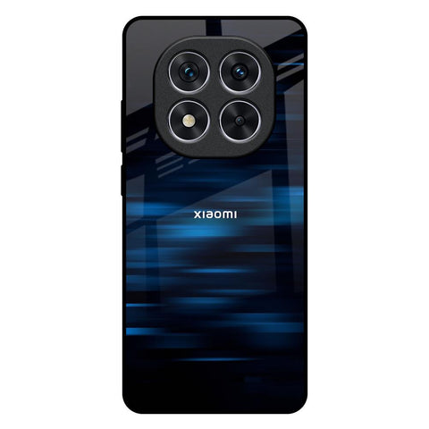 Blue Rough Abstract Redmi Note 14 Pro 5G Glass Back Cover Online