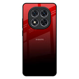 Maroon Faded Redmi Note 14 Pro 5G Glass Back Cover Online