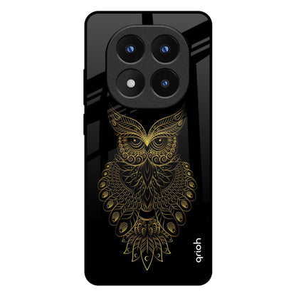 Golden Owl Redmi Note 14 Pro Plus 5G Glass Back Cover Online