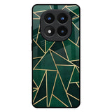 Abstract Green Redmi Note 14 Pro Plus 5G Glass Back Cover Online