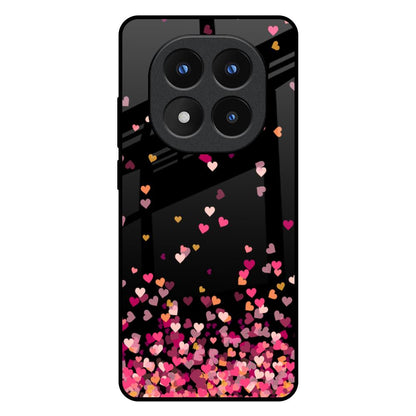 Heart Rain Fall Redmi Note 14 Pro Plus 5G Glass Back Cover Online