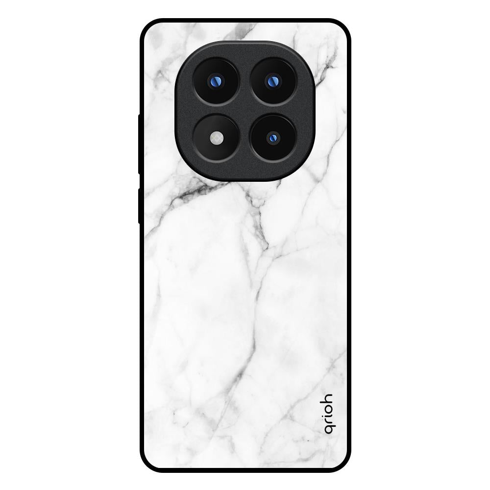 Modern White Marble Redmi Note 14 Pro Plus 5G Glass Back Cover Online