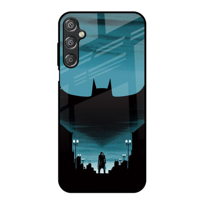 Cyan Bat Samsung Galaxy M15 5G Glass Back Cover Online