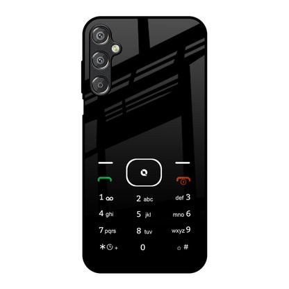 Classic Keypad Pattern Samsung Galaxy M15 5G Glass Back Cover Online
