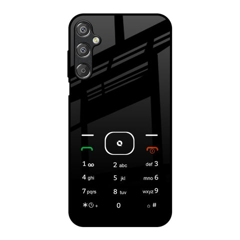Classic Keypad Pattern Samsung Galaxy M15 5G Glass Back Cover Online
