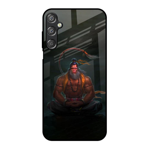 Lord Hanuman Animated Samsung Galaxy M15 5G Glass Back Cover Online