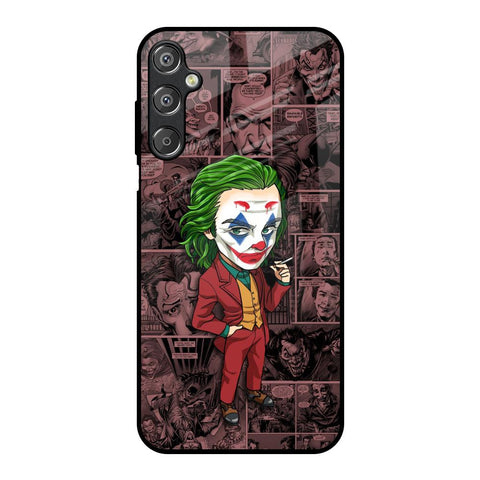 Joker Cartoon Samsung Galaxy M15 5G Glass Back Cover Online