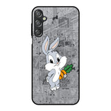 Cute Baby Bunny Samsung Galaxy M15 5G Glass Back Cover Online