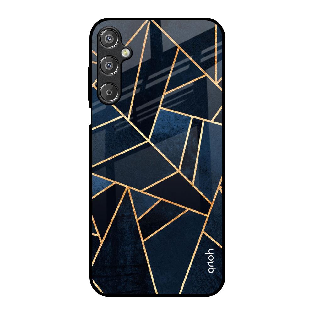 Abstract Tiles Samsung Galaxy M15 5G Glass Back Cover Online