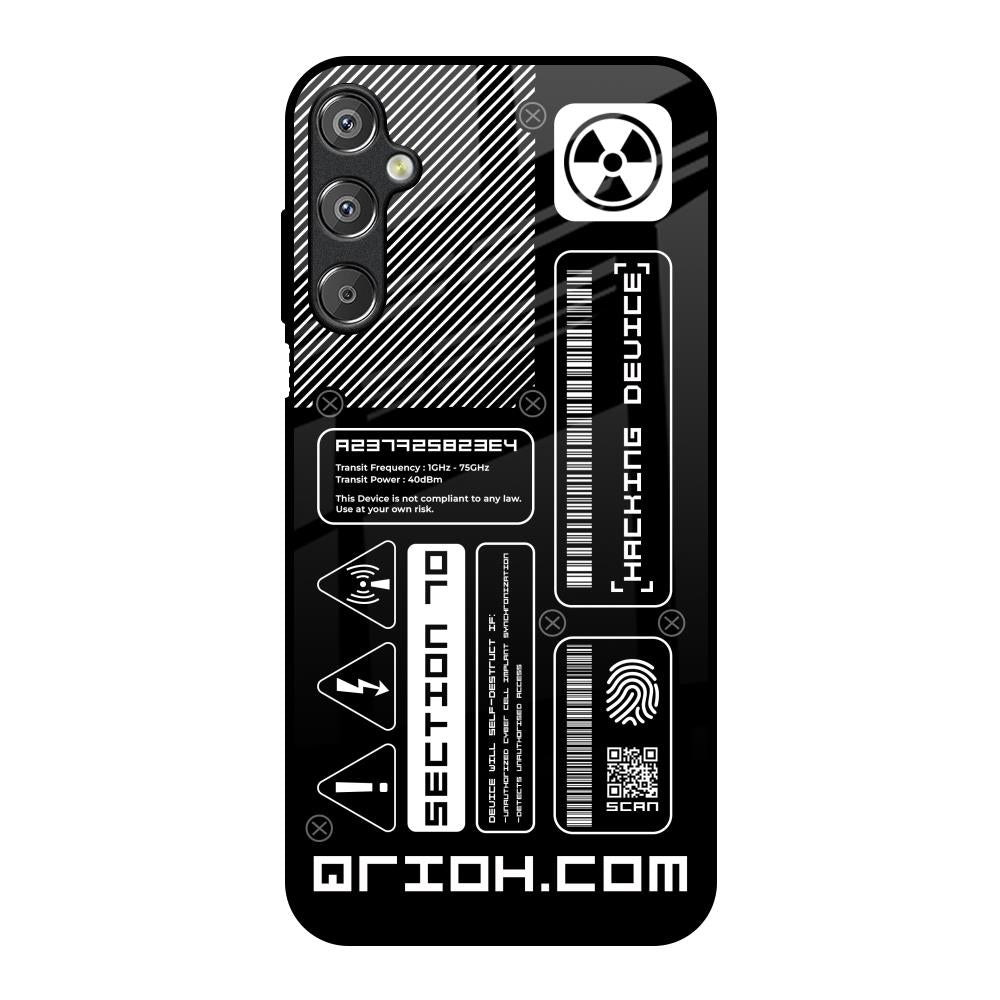 Futuristic Art Samsung Galaxy M15 5G Glass Back Cover Online